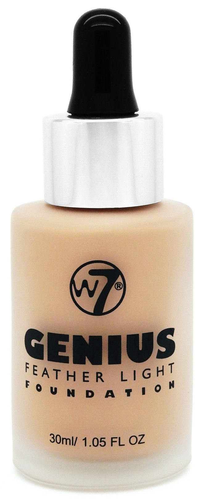 W7 Cosmetics Genius Feather Light Foundation - 1.05 Fl Oz (30 ml) - ADDROS.COM